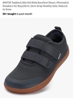 Minimalist toddler shoes size 9 wide Whitin